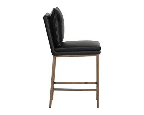 Paige Black - Counter Chair Sunpan