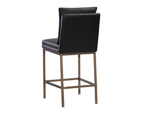 Paige Black - Counter Chair Sunpan