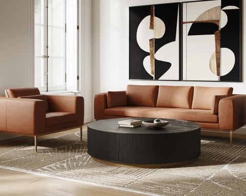 Burr Saddle - Accent Chair Sunpan