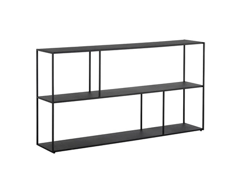 Eiffel Low Large Black - Bookcase Sunpan