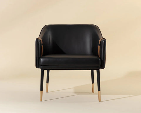 Carter Black - Accent Chair Sunpan