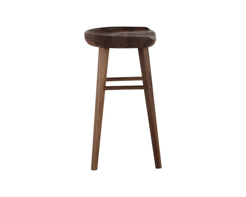 Dominic Walnut - Counter Chair Sunpan