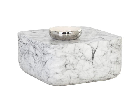 Strut Marble - Coffee Table Sunpan