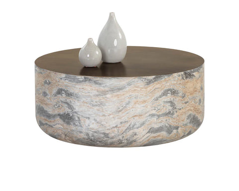 Diaz Marble Look - Coffee Table Sunpan