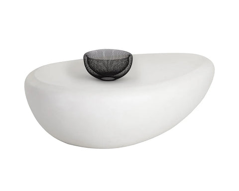 Corvo Large White - Coffee Table Sunpan