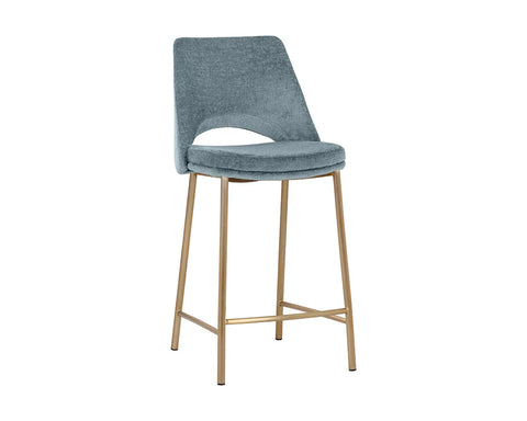 Radella Blue - Counter Chair Sunpan