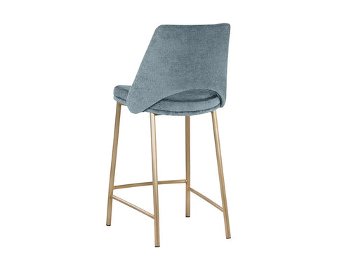 Radella Blue - Counter Chair Sunpan