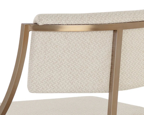 Mekena Oatmeal - Counter Chair Sunpan