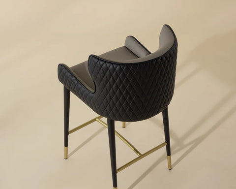 Gianni Black - Counter Chair Sunpan