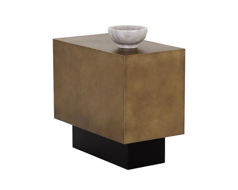 Blakely Antique Brass - End Table Sunpan