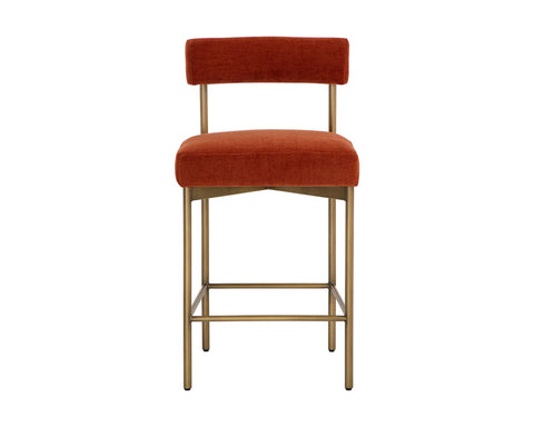 Seneca Rust - Counter Chair Sunpan