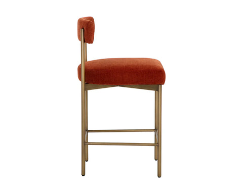 Seneca Rust - Counter Chair Sunpan