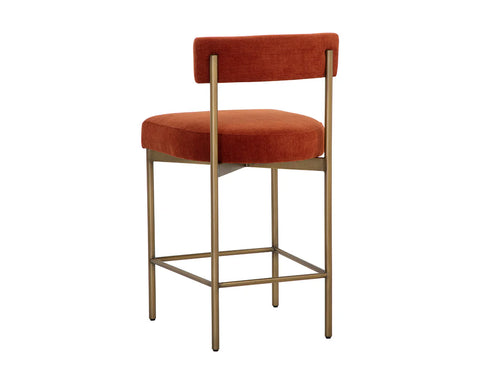 Seneca Rust - Counter Chair Sunpan