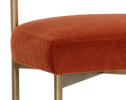 Seneca Rust - Counter Chair Sunpan