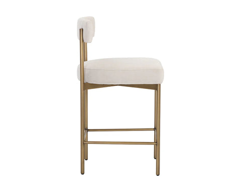 Seneca Ivory - Counter Chair Sunpan