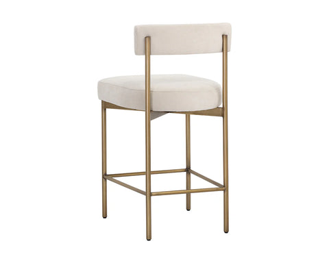 Seneca Ivory - Counter Chair Sunpan