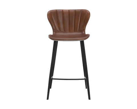 Arabella Cognac - Counter Chair Sunpan