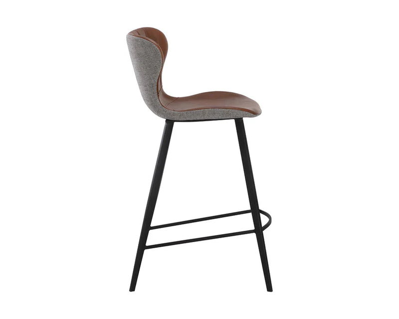 Arabella Cognac - Counter Chair Sunpan