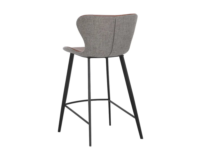 Arabella Cognac - Counter Chair Sunpan