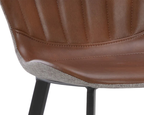 Arabella Cognac - Counter Chair Sunpan