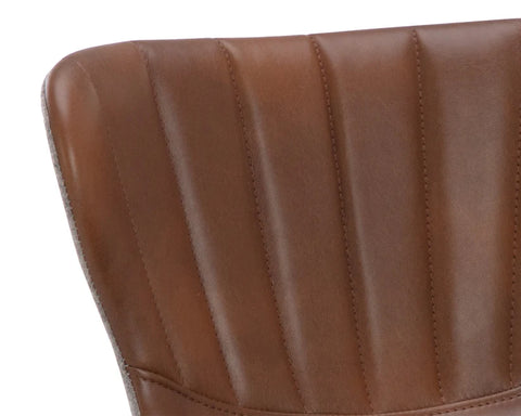 Arabella Cognac - Counter Chair Sunpan