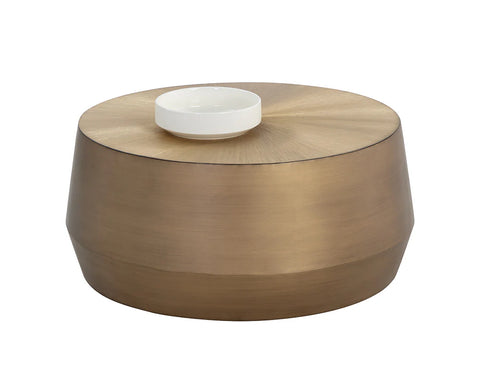 Creed Small Gold- Coffee Table Sunpan