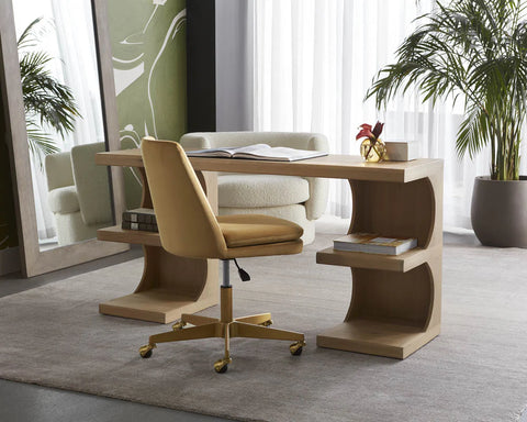 Berget Gold - Office Chair Sunpan