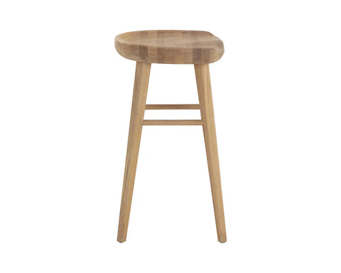 Dominic Oak - Counter Chair Sunpan