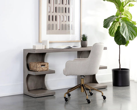 Catrine Grey - Desk Sunpan