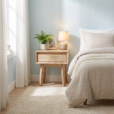 Gia One Drawer - Nightstand LH