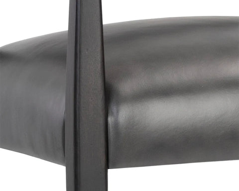 Keagan Charcoal - Counter Chair Sunpan