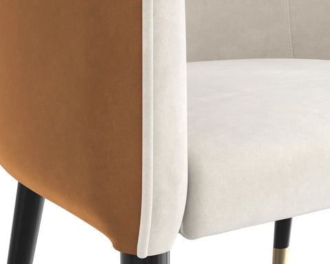 Asher Taupe - Accent Chair Sunpan