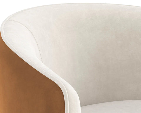 Asher Taupe - Accent Chair Sunpan