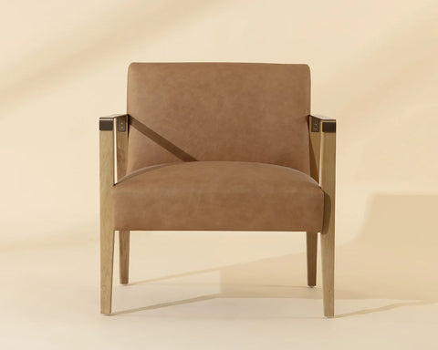 Earl Rustic Oak - Accent Chair Sunpan