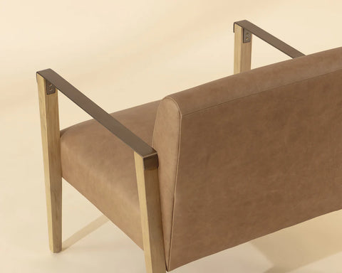 Earl Rustic Oak - Accent Chair Sunpan