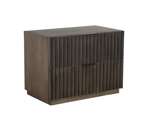 Carlin Taupe- Nightstand Sunpan