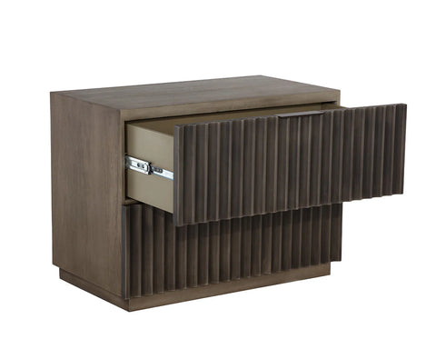 Carlin Taupe- Nightstand Sunpan