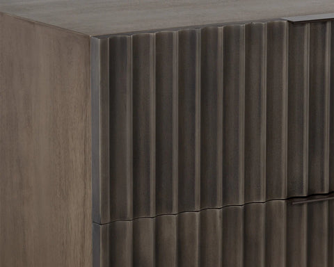 Carlin Taupe- Nightstand Sunpan