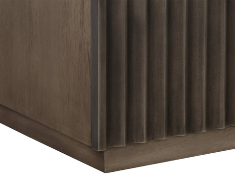 Carlin Taupe- Nightstand Sunpan