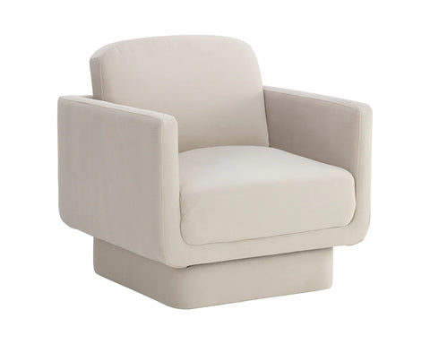 Everton Taupe - Accent Chair Sunpan