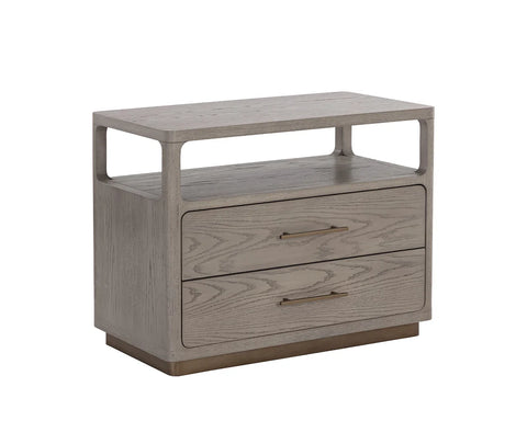 Danette Grey - Nightstand Sunpan