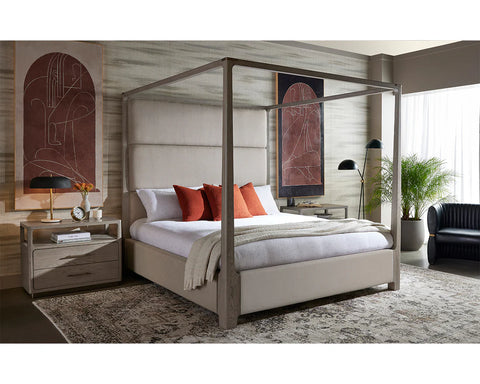 Danette Grey - Nightstand Sunpan