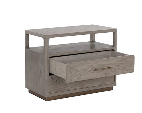 Danette Grey - Nightstand Sunpan