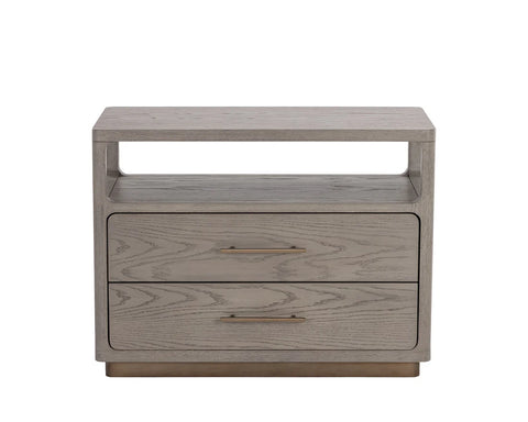 Danette Grey - Nightstand Sunpan