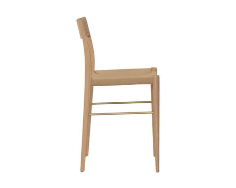 Bondi Natural - Counter Chair Sunpan