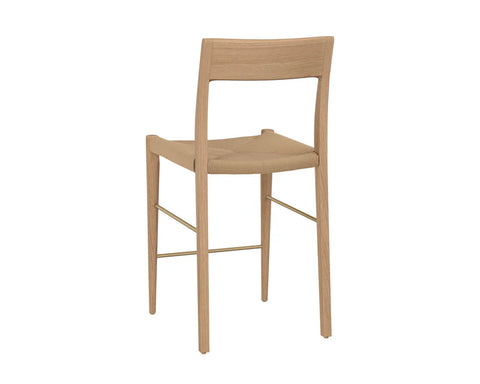 Bondi Natural - Counter Chair Sunpan