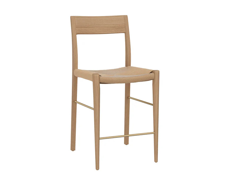 Bondi Natural - Counter Chair Sunpan