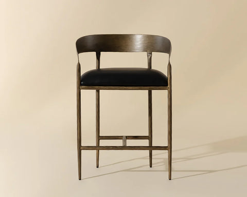 Zanatta Black - Counter Chair Sunpan