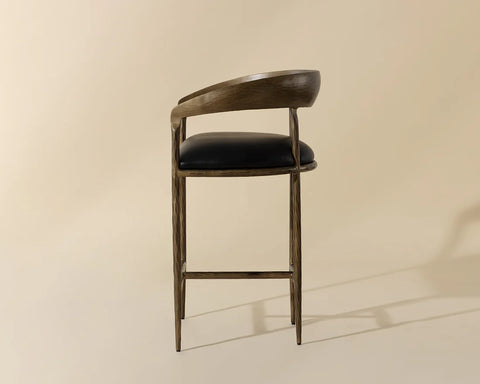 Zanatta Black - Counter Chair Sunpan