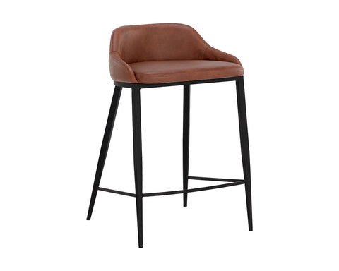 Astra Brown - Counter Chair Sunpan